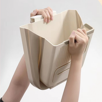 Hanging Folding Mini Kitchen Trash Can