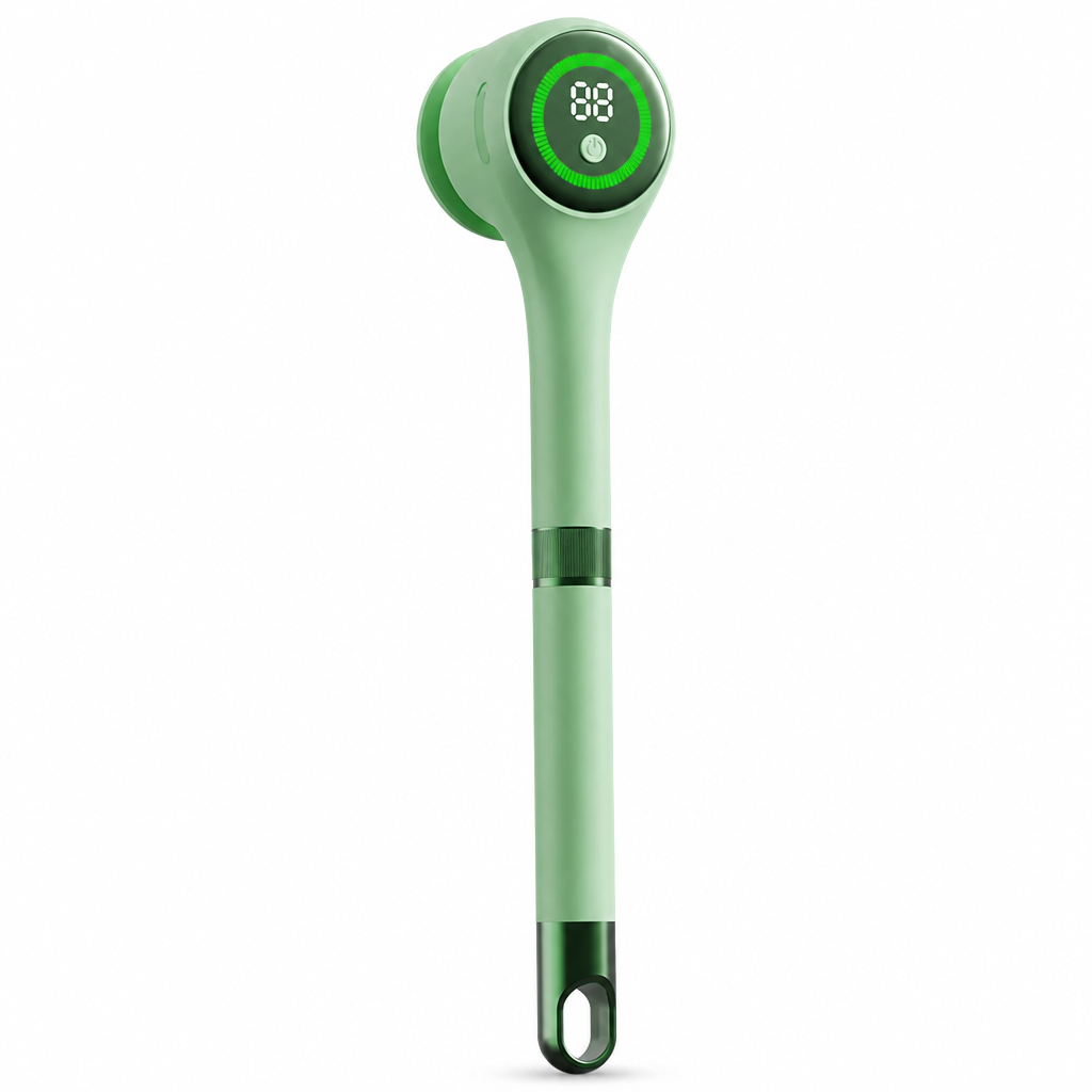 USB Rechargeable Long Handle Electric Bath Brush