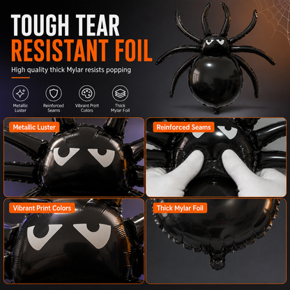 Halloween Clawed Spider Balloon for Party Decoration & Photo Props