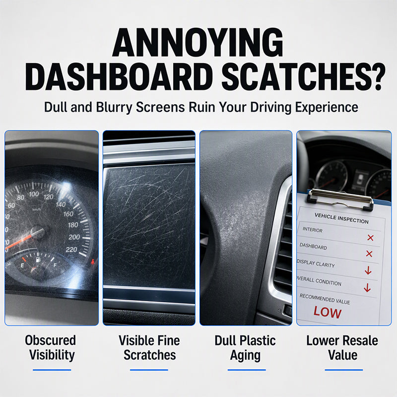 🚗 Dashboard Scratch Repair Spray – Restore Interior Shine & Clarity