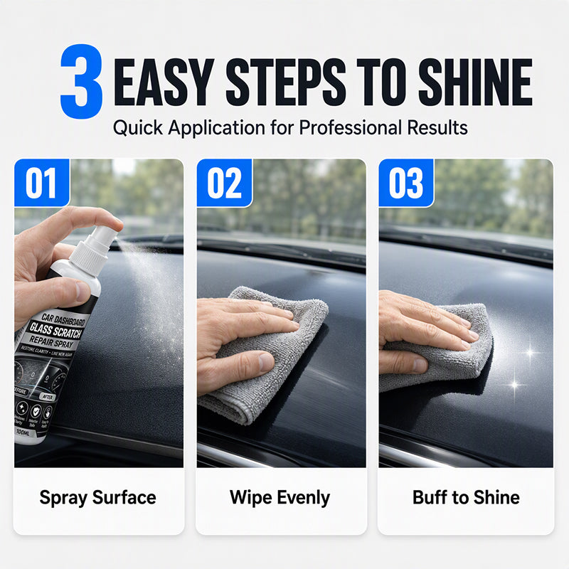 🚗 Dashboard Scratch Repair Spray – Restore Interior Shine & Clarity