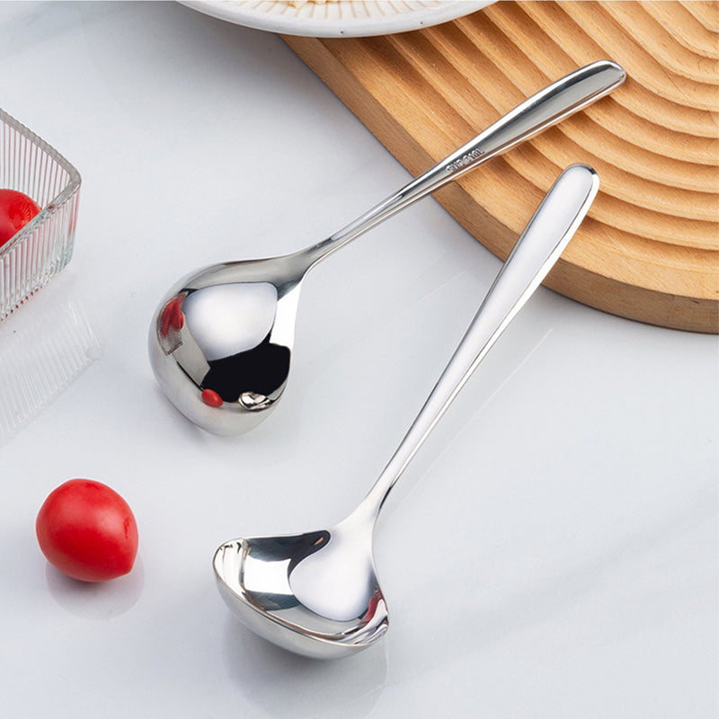 Long-Handle Large Head Soup Spoon