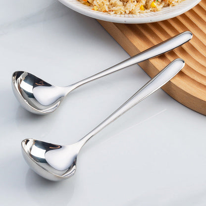 Long-Handle Large Head Soup Spoon