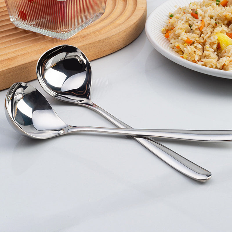 Long-Handle Large Head Soup Spoon