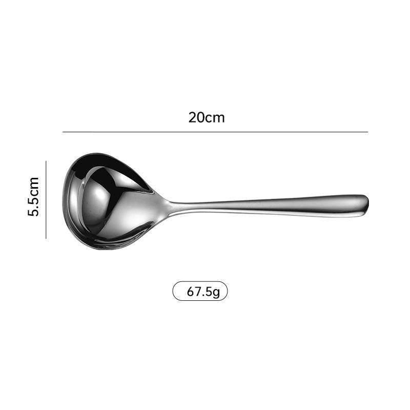 Long-Handle Large Head Soup Spoon