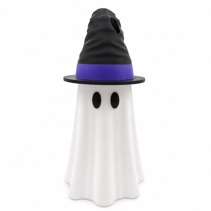 3D Printed Halloween Can Holder with Witch Hat Lid