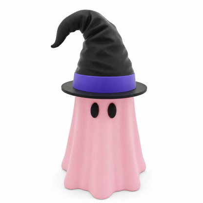 3D Printed Halloween Can Holder with Witch Hat Lid