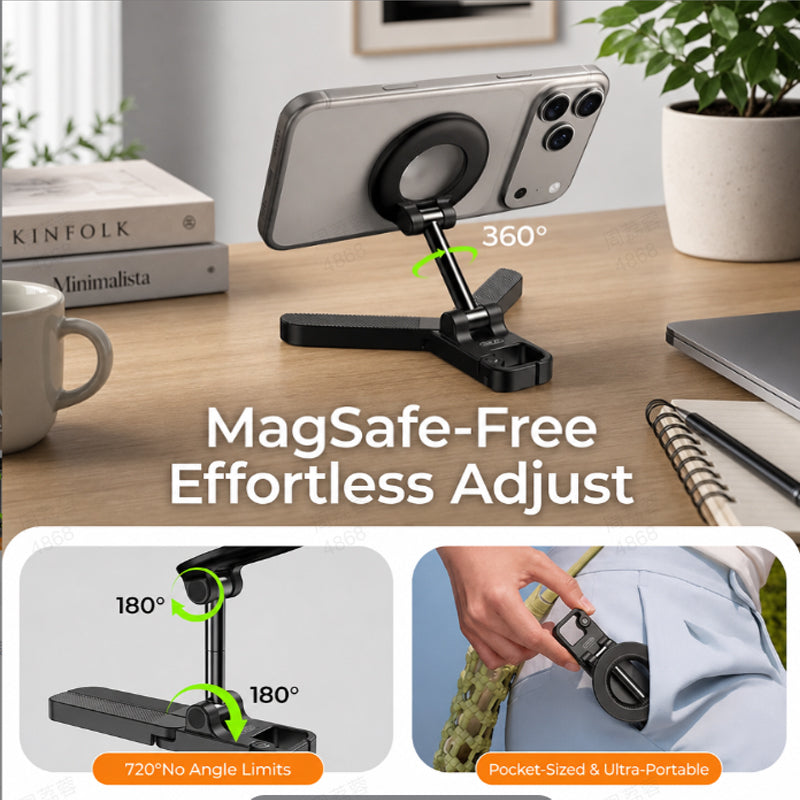 🔥Magnetic Multi-Functional Phone Stand