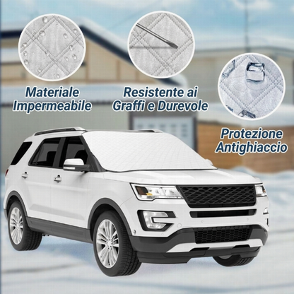 🚗☀️❄️ Windshield sun and snow protection – Universal, Premium quality ✨