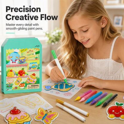 🎨✨ DIY Jelly Sticker Kit for Kids – Draw, Create, Peel & Decorate