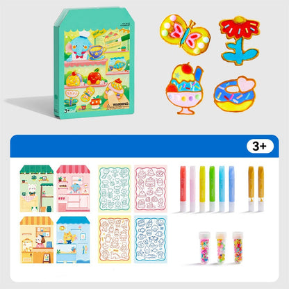 🎨✨ DIY Jelly Sticker Kit for Kids – Draw, Create, Peel & Decorate