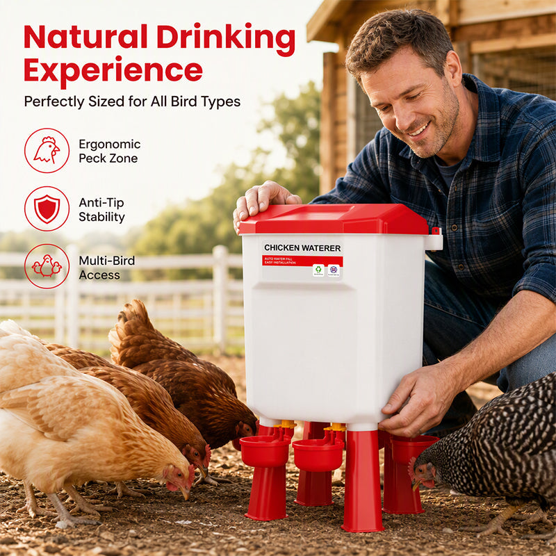 Gravity Poultry Waterer