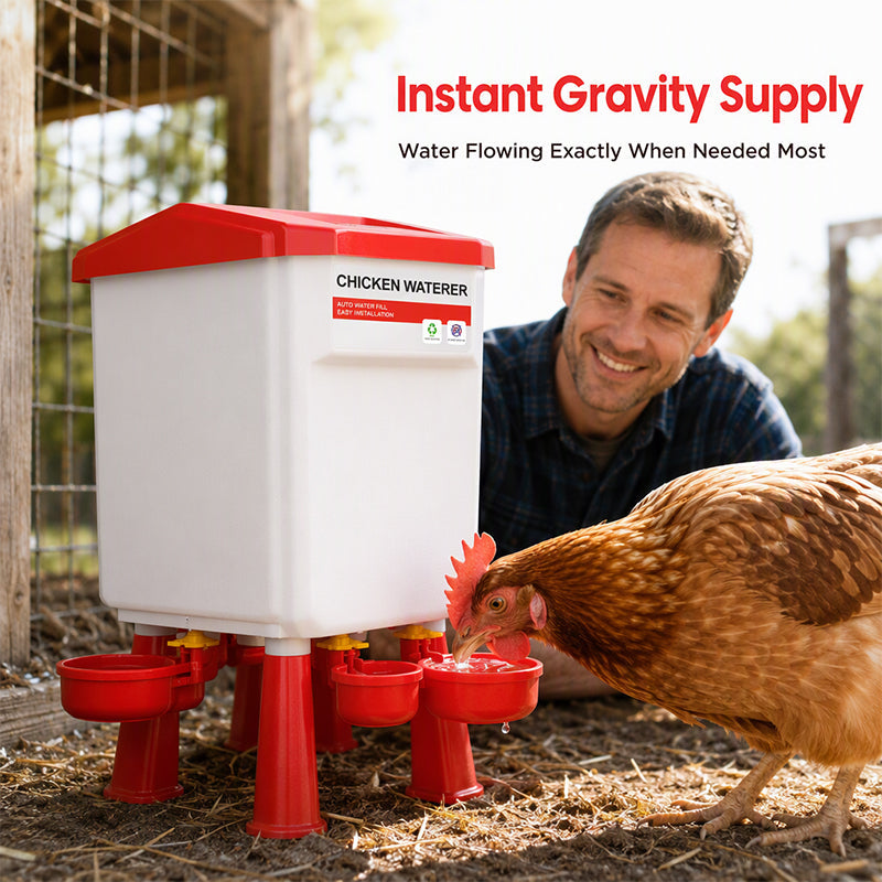 Gravity Poultry Waterer