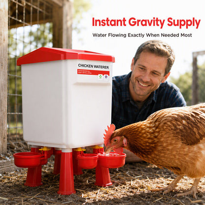 Gravity Poultry Waterer