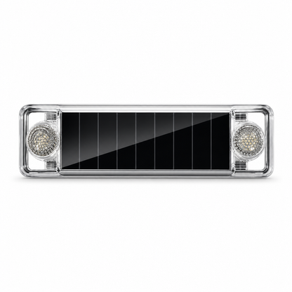 Solar-Powered Car Simulation Anti-Theft Warning Light