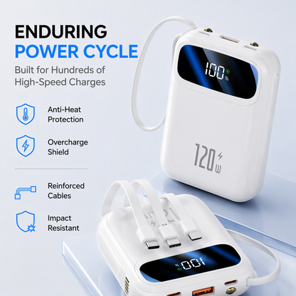 120W Fast-Charge Power Bank