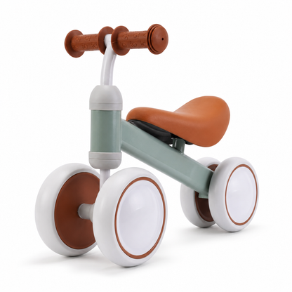 Kids 4-Wheel Balance Bike Ride-On Toy