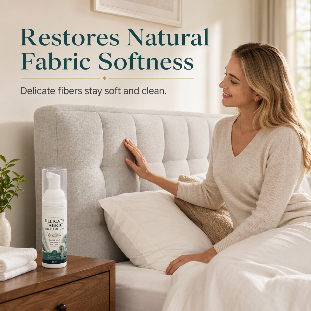 Waterless Fabric Cleaning Foam 60ml and Towel Set