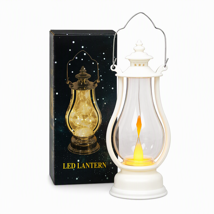 ⏳Limited-time 50% off⏰Vintage LED Decorative Lantern | Heat-Free Simulated-Flicker Flame for a Retro Ambiance🕯️🏮