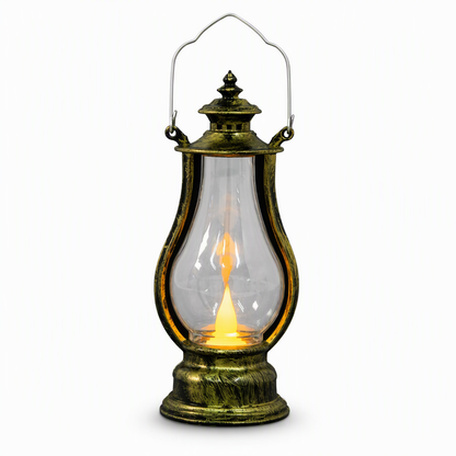 ⏳Limited-time 50% off⏰Vintage LED Decorative Lantern | Heat-Free Simulated-Flicker Flame for a Retro Ambiance🕯️🏮