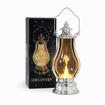 ⏳Limited-time 50% off⏰Vintage LED Decorative Lantern | Heat-Free Simulated-Flicker Flame for a Retro Ambiance🕯️🏮