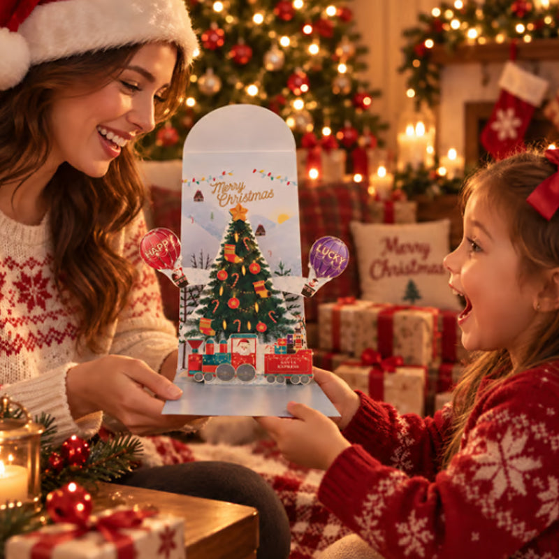 3D Christmas Pop-Up Card