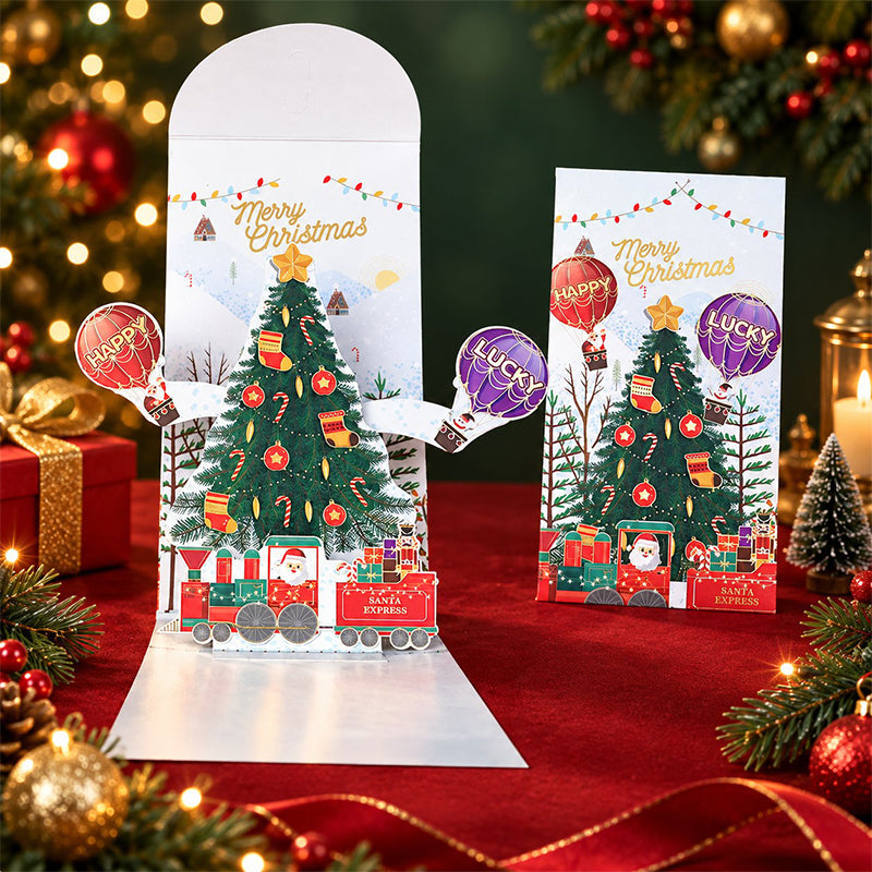 3D Christmas Pop-Up Card