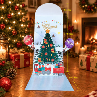 3D Christmas Pop-Up Card