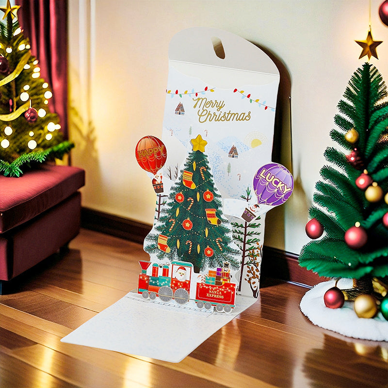 3D Christmas Pop-Up Card
