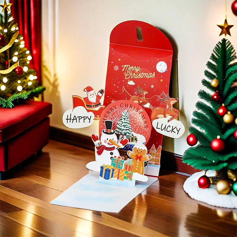 3D Christmas Pop-Up Card