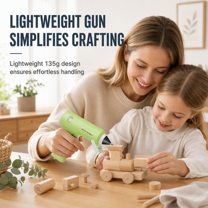 🔫 Cordless Hot Glue Gun – 60-Minute DIY Freedom
