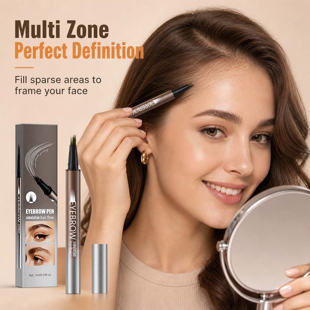 ⏳Time-Limited Special⏰Liquid Eyebrow Pen with Fine Brush Tip