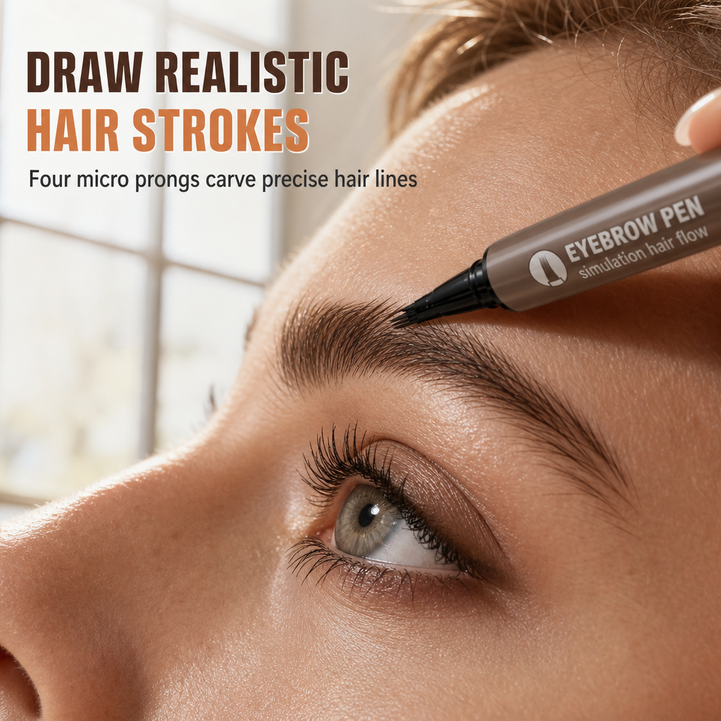 ⏳Time-Limited Special⏰Liquid Eyebrow Pen with Fine Brush Tip