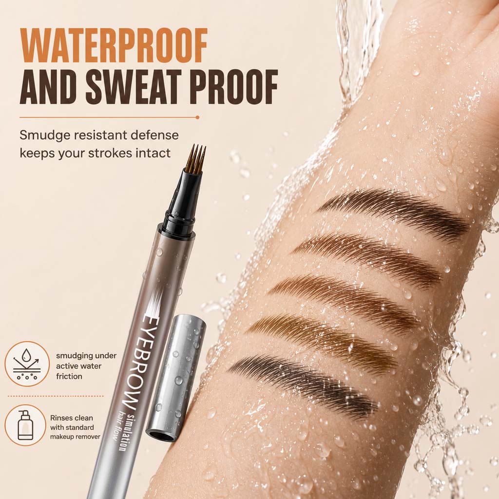 ⏳Time-Limited Special⏰Liquid Eyebrow Pen with Fine Brush Tip