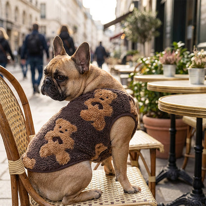 📢📢50% OFF !! ⏰Cute Plush-Lined Pet Vest