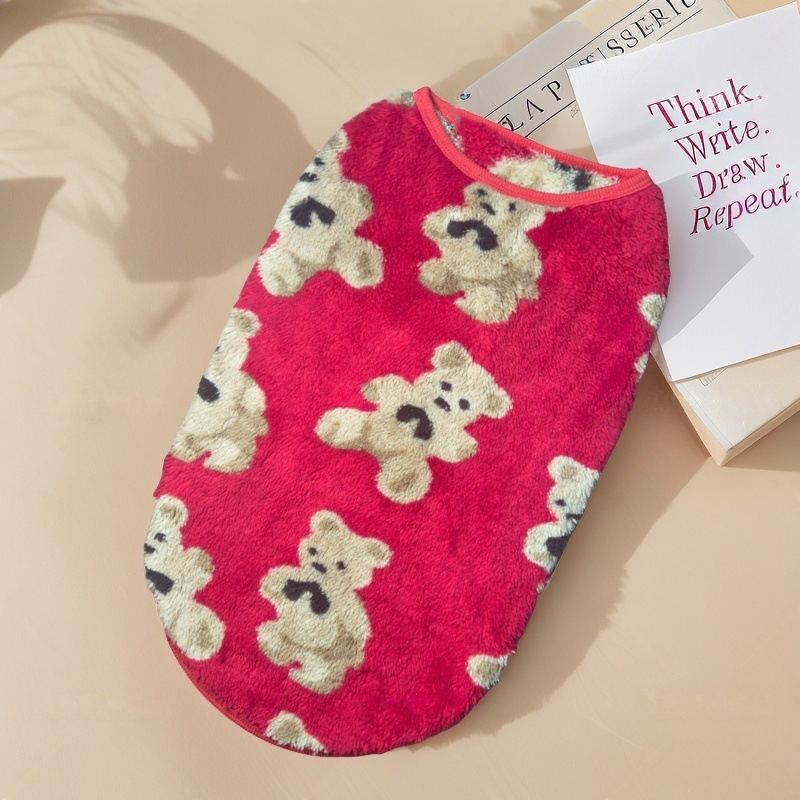 📢📢50% OFF !! ⏰Cute Plush-Lined Pet Vest