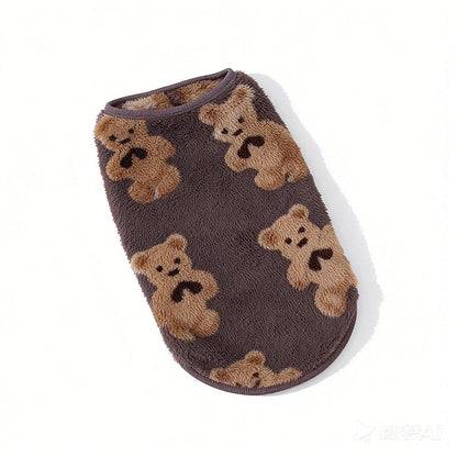 📢📢50% OFF !! ⏰Cute Plush-Lined Pet Vest
