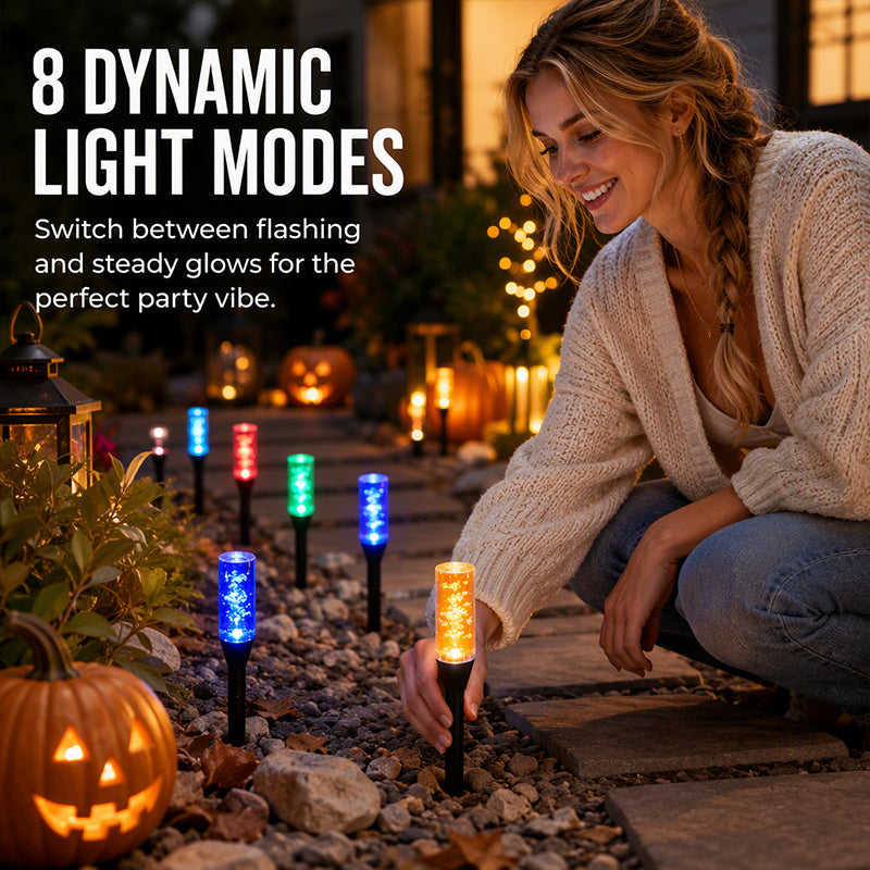 💡 50% OFF NOW! ☀️ Solar Powered Pathway Stake Light – Automatic on/off, weatherproof & warm glow – Perfect for garden paths & driveways 🌿