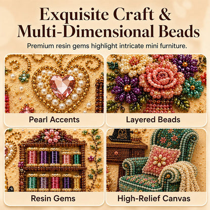 💎 Save 50%! 🖼️ Diamond Art Kit – Mindful craft for calm evenings 🌿