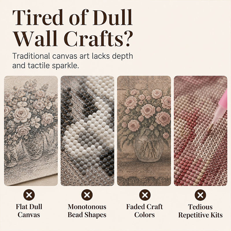 💎 Save 50%! 🖼️ Diamond Art Kit – Mindful craft for calm evenings 🌿