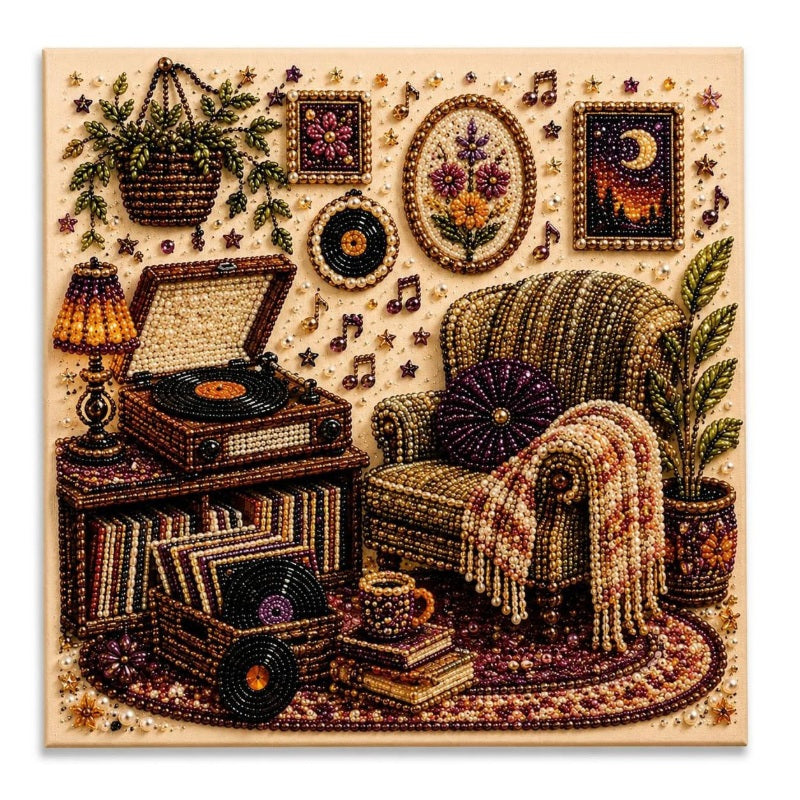 💎 Save 50%! 🖼️ Diamond Art Kit – Mindful craft for calm evenings 🌿