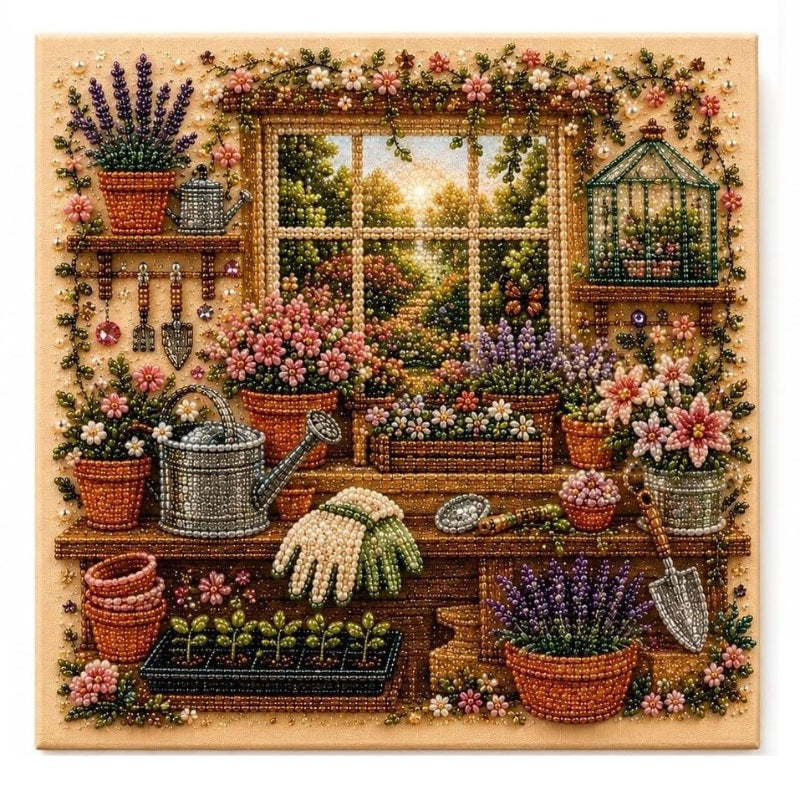 💎 Save 50%! 🖼️ Diamond Art Kit – Mindful craft for calm evenings 🌿