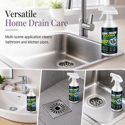 🧼✨ Kitchen Sink Drain Cleaning Spray – Target Grease & Grimy Buildup