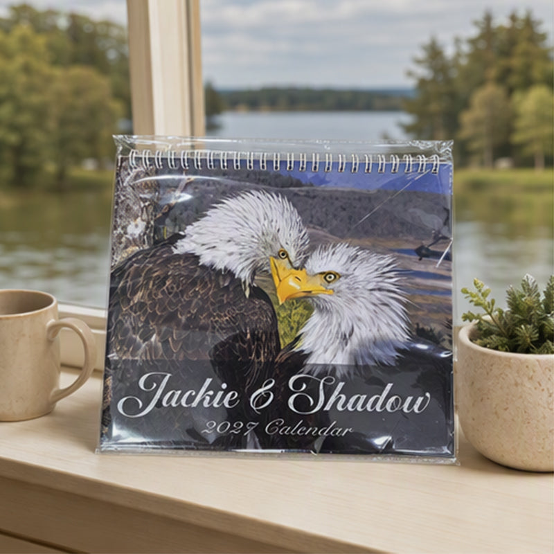 Jackie and Shadow 2027 Wall Calendar