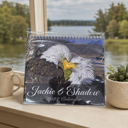 Jackie and Shadow 2027 Wall Calendar