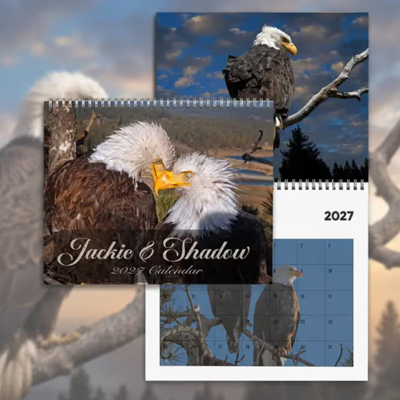 Jackie and Shadow 2027 Wall Calendar