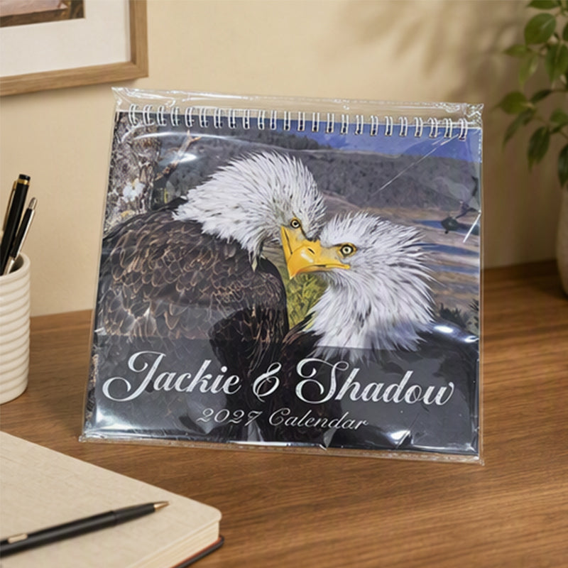 Jackie and Shadow 2027 Wall Calendar