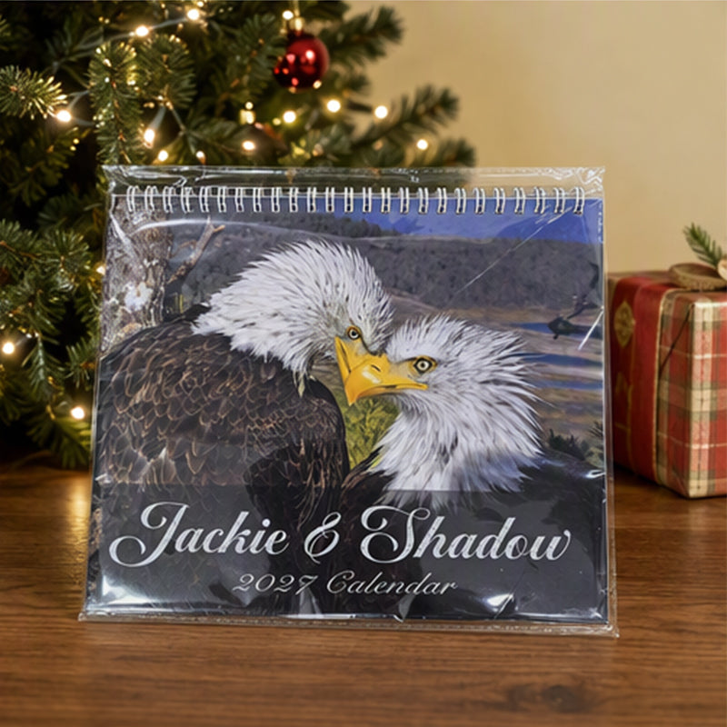 Jackie and Shadow 2027 Wall Calendar