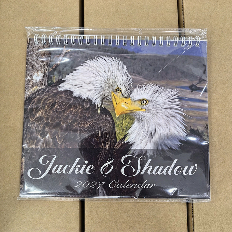 Jackie and Shadow 2027 Wall Calendar