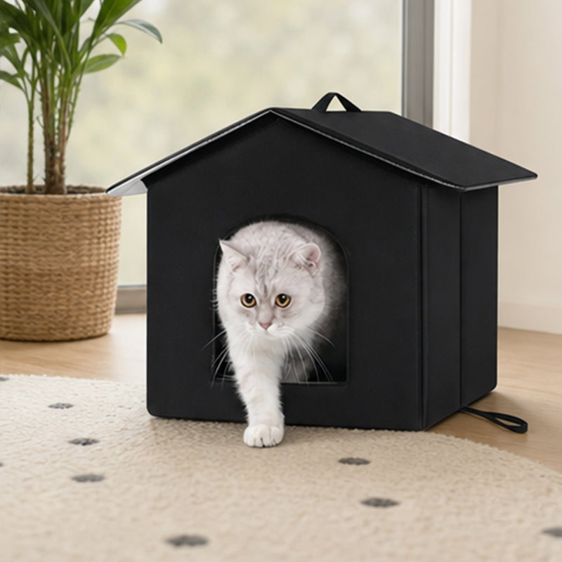 🐱 Outdoor Cat Shelter – Insulated & Weather-Resistant